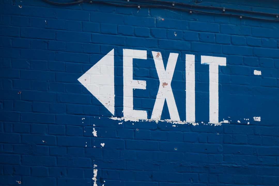 Photo Exit Strategy